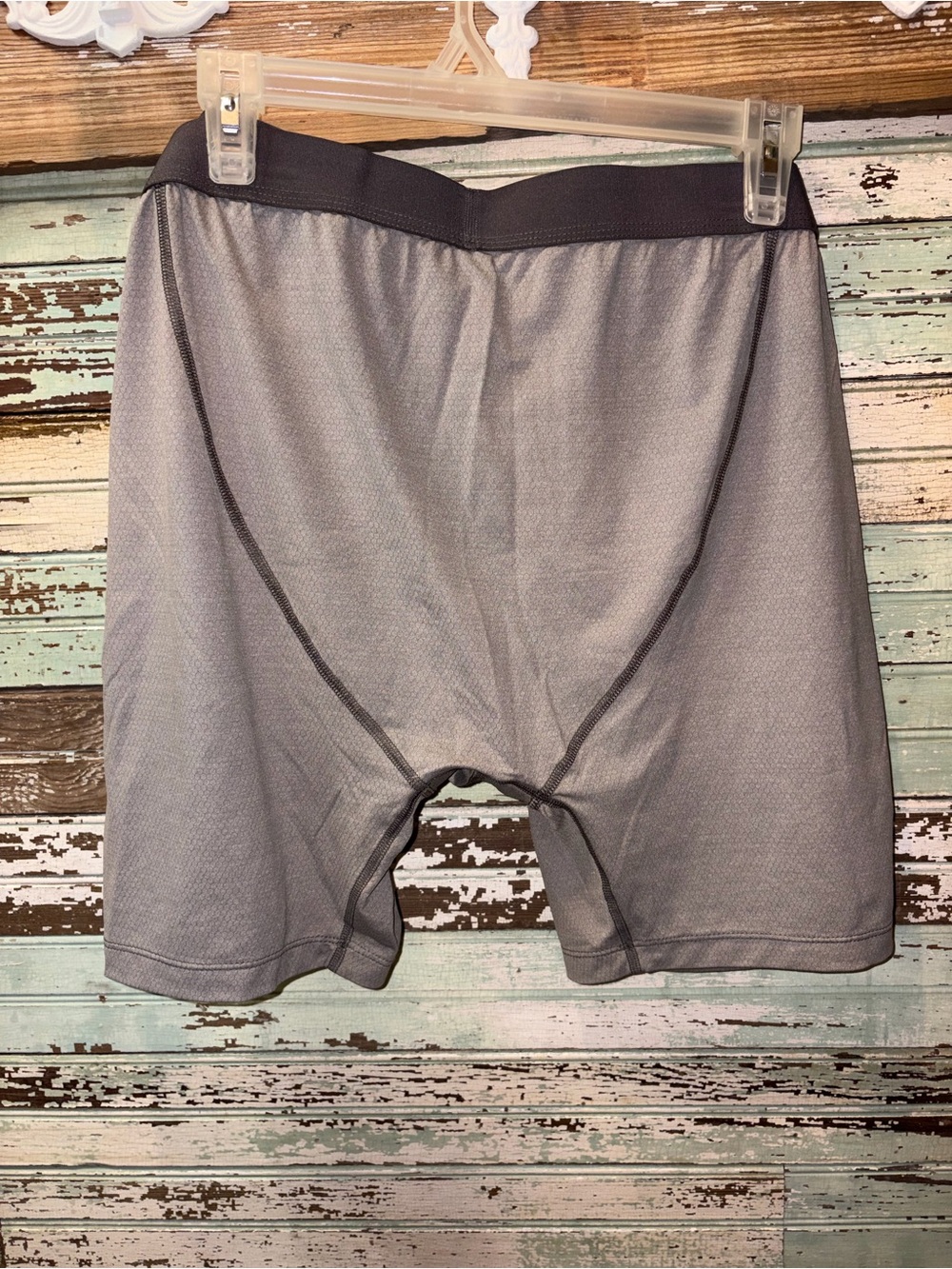 3 pairs Duluth Trading Co Gray Performance Boxer Briefs with elastic Waistband - Picture 11 of 13